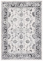 Safavieh Tulum 4'-0" x 6'-0" Rug in Ivory / Black