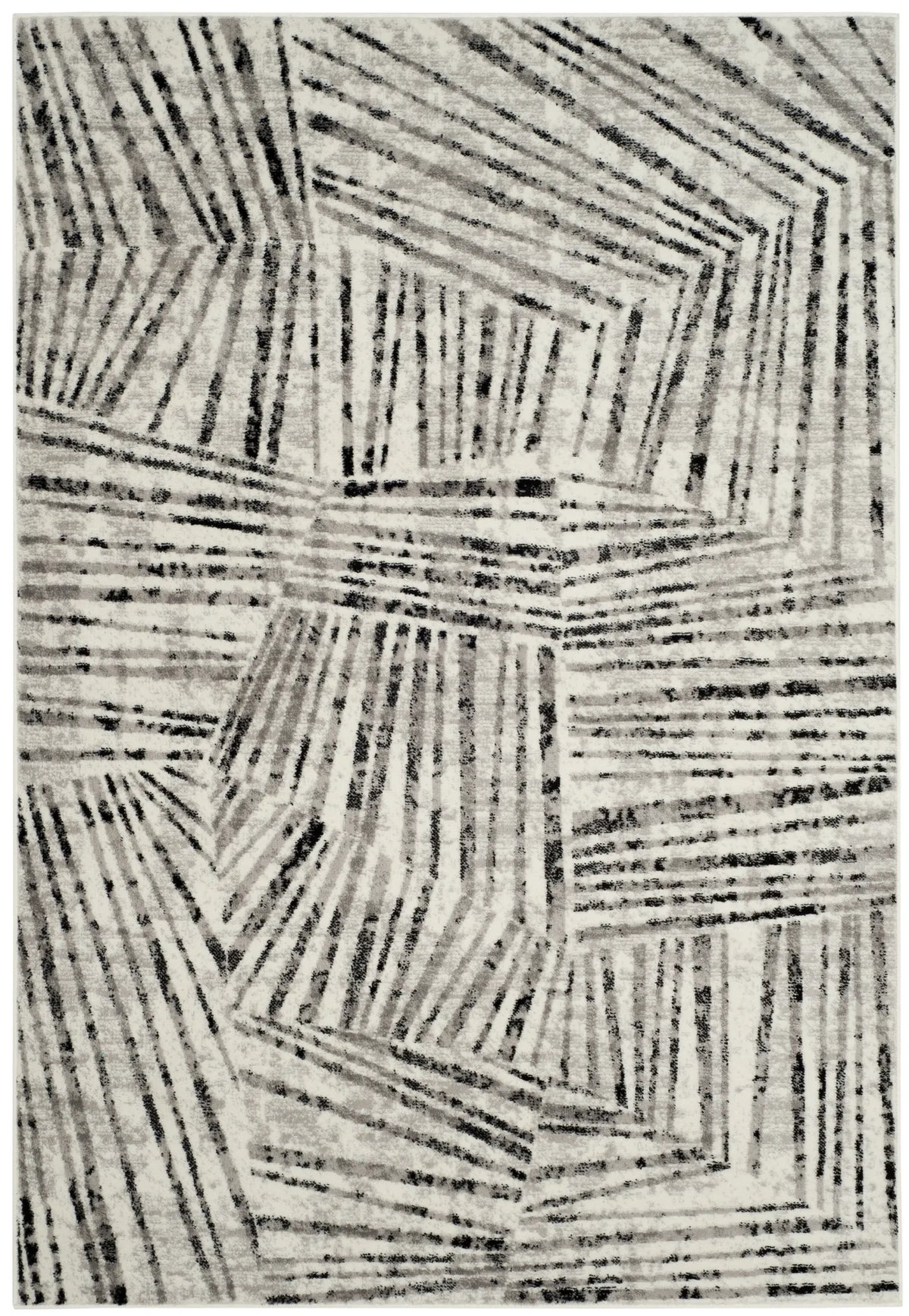Safavieh Skyler 4'-0" x 6'-0" Rug in Grey / Ivory