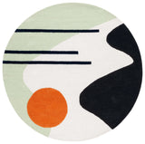 Safavieh Rodeo Drive 6'-0" x 6'-0" Rug in Green / Black