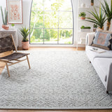 Safavieh Textural 10'-0" x 14'-0" Rug in Silver