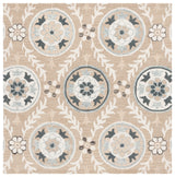 Safavieh Jardin 6'-0" x 6'-0" Rug in Beige / Ivory