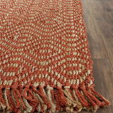 Safavieh Natural Fiber 2'-6" x 10'-0" Rug in Rust
