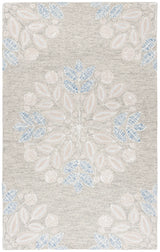 Safavieh Jardin 4'-0" x 6'-0" Rug in Light Grey / Ivory
