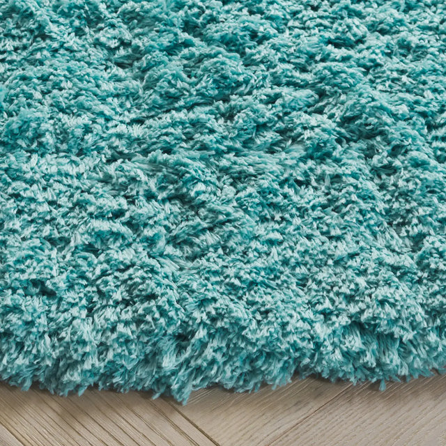 Safavieh Polar Shag 5'-1" x 5'-1" Rug in Light Turquoise