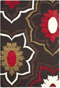 Safavieh Soho 2'-0" x 3'-0" Rug in Brown / Multi
