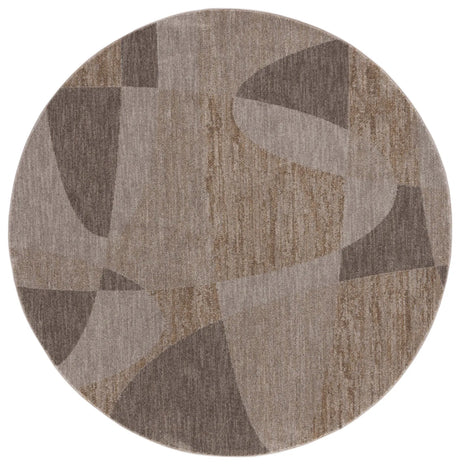 Safavieh Lasa 6'-7" x 6'-7" Rug in Taupe / Gold