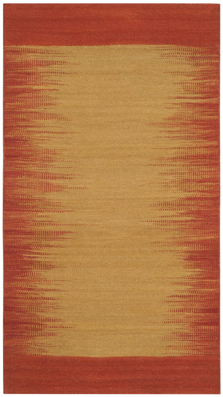 Safavieh Kilim 3'-0" x 5'-0" Rug in Rust