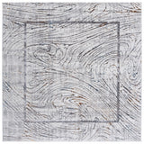 Safavieh Sonoma 6'-7" x 6'-7" Rug in Ivory / Grey