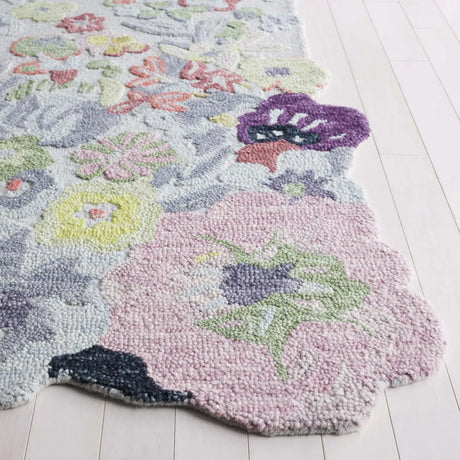 Safavieh Jardin 4'-0" x 6'-0" Rug in Green / Pink