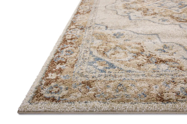 Loloi Tamryn Tam-04 Natural/Multi Rug - rug corner
