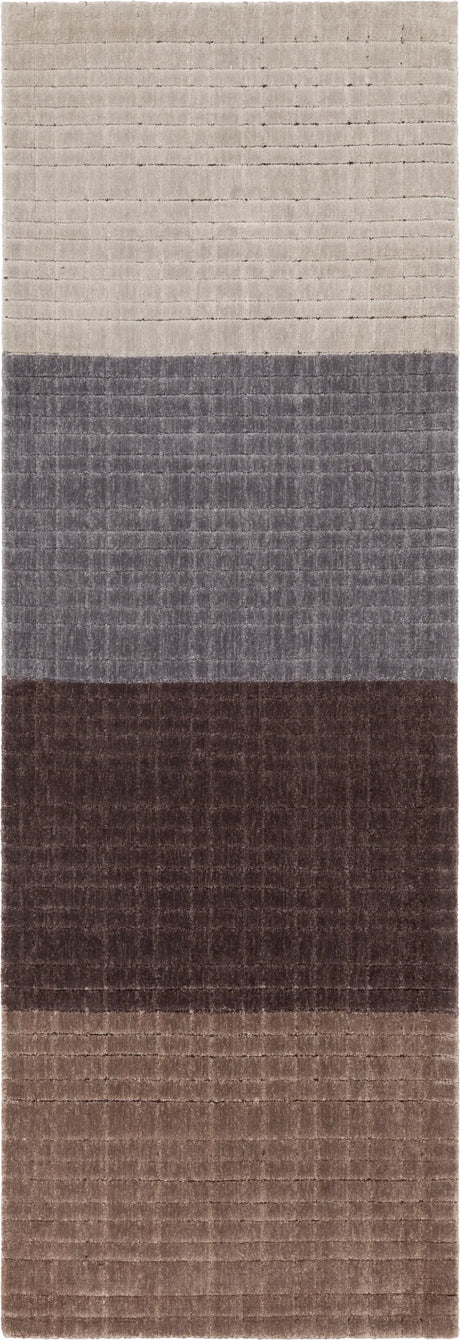 Chandra Reyna REY-55301 Gray rug, sample color blanket