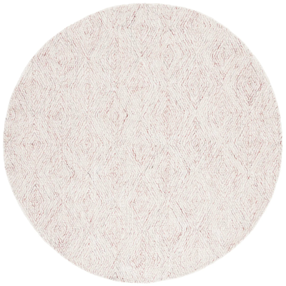 Safavieh Ebony 6'-0" x 6'-0" Rug in Rust / Beige