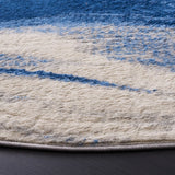 Safavieh Jasper 100 6'-7" x 6'-7" Rug in Navy / Ivory