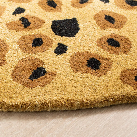 Safavieh Soho 6'-0" x 6'-0" Rug in Gold / Black