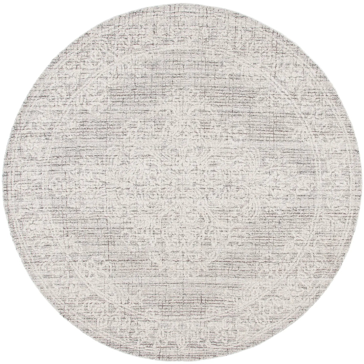 Safavieh Ebony 6'-0" x 6'-0" Rug in Brown / Ivory