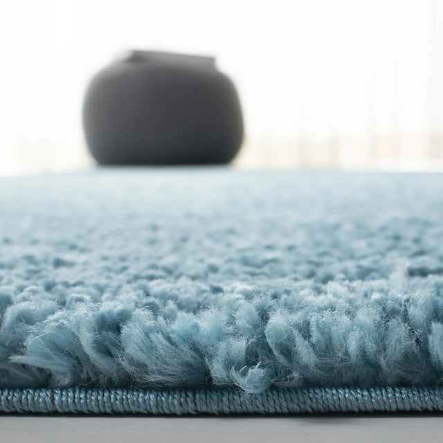Safavieh August Shag 900 4'-0" x 6'-0" Rug in Turquoise