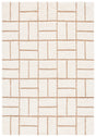 Safavieh Casablanca 4'-0" x 6'-0" Rug in Natural / Ivory
