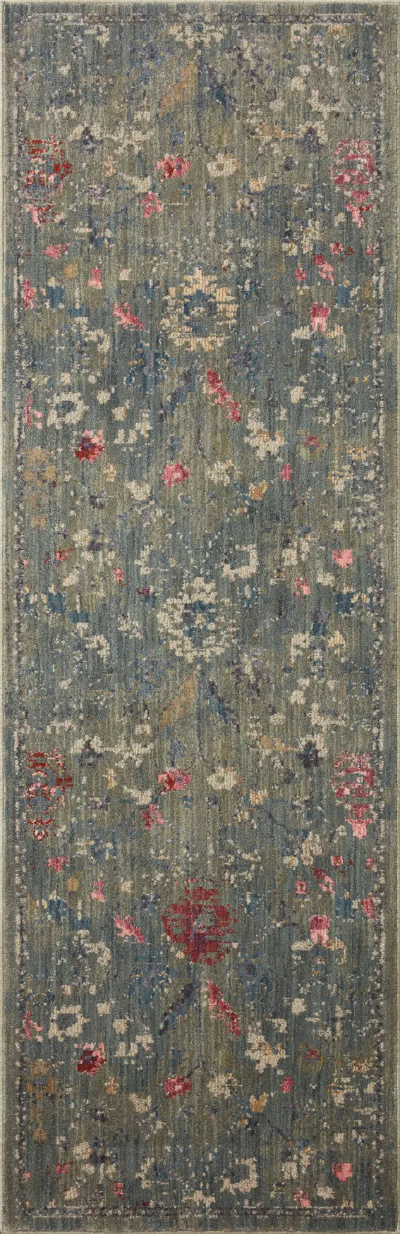 Loloi Giada Gia-06 Lagoon/Multi Rugs - runner flat
