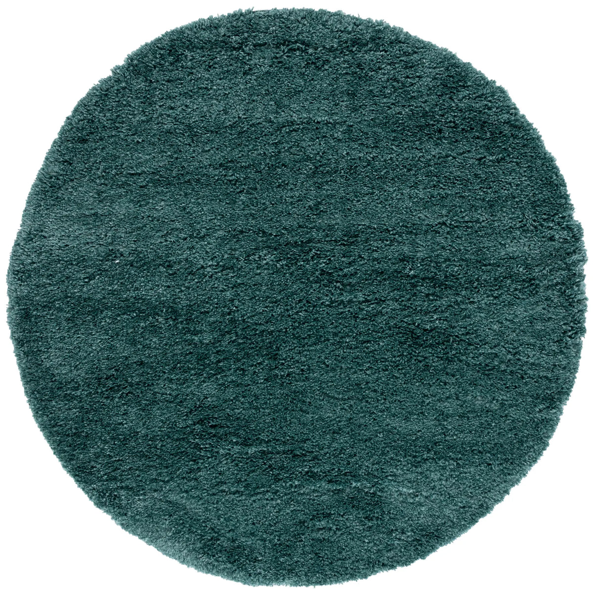 Safavieh Fontana Shag  800 6'-7" x 6'-7" Rug in Dark Green