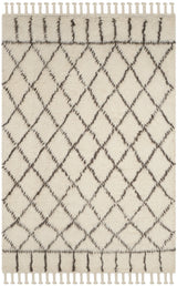 Safavieh Casablanca 6'-0" x 9'-0" Rug in Ivory / Brown