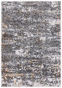 Safavieh Amelia 4'-5" x 6'-5" Rug in Charcoal / Gold