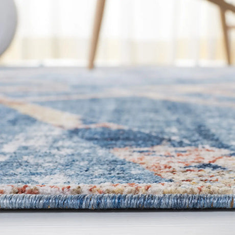 Safavieh Olympia 4'-0" x 6'-0" Rug in Blue / Navy