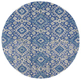Safavieh Aspen 6'-0" x 6'-0" Rug in Navy / Beige