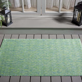 Safavieh Courtyard 2'-7" x 5'-0" Rug in Green / Blue