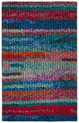 Safavieh Aspen 4'-0" x 6'-0" Rug in Navy / Red