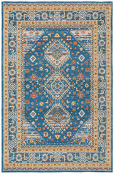 Safavieh Classic Vintage 4'-0" x 6'-0" Rug in Blue / Gold