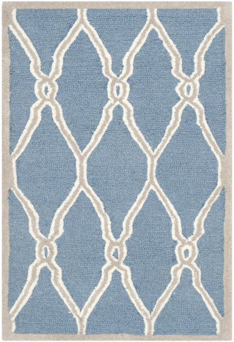 Safavieh Cambridge 2'-0" x 3'-0" Rug in Navy / Ivory