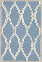 Safavieh Cambridge 2'-0" x 3'-0" Rug in Navy / Ivory