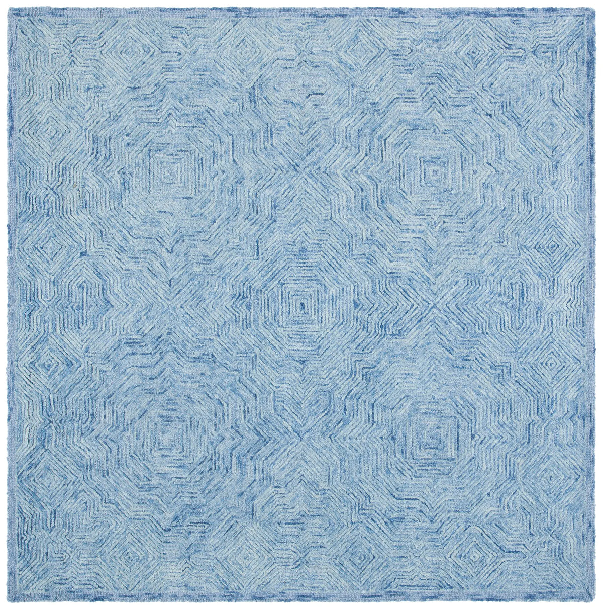 Safavieh Ikat 6'-0" x 6'-0" Rug in Blue
