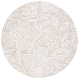 Safavieh Jardin 6'-0" x 6'-0" Rug in Natural / Ivory