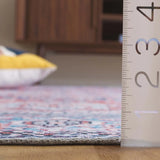 Safavieh Arizona 4'-0" x 6'-0" Rug in Rust / Navy