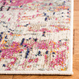Safavieh Madison 4'-0" x 6'-0" Rug in Grey / Pink