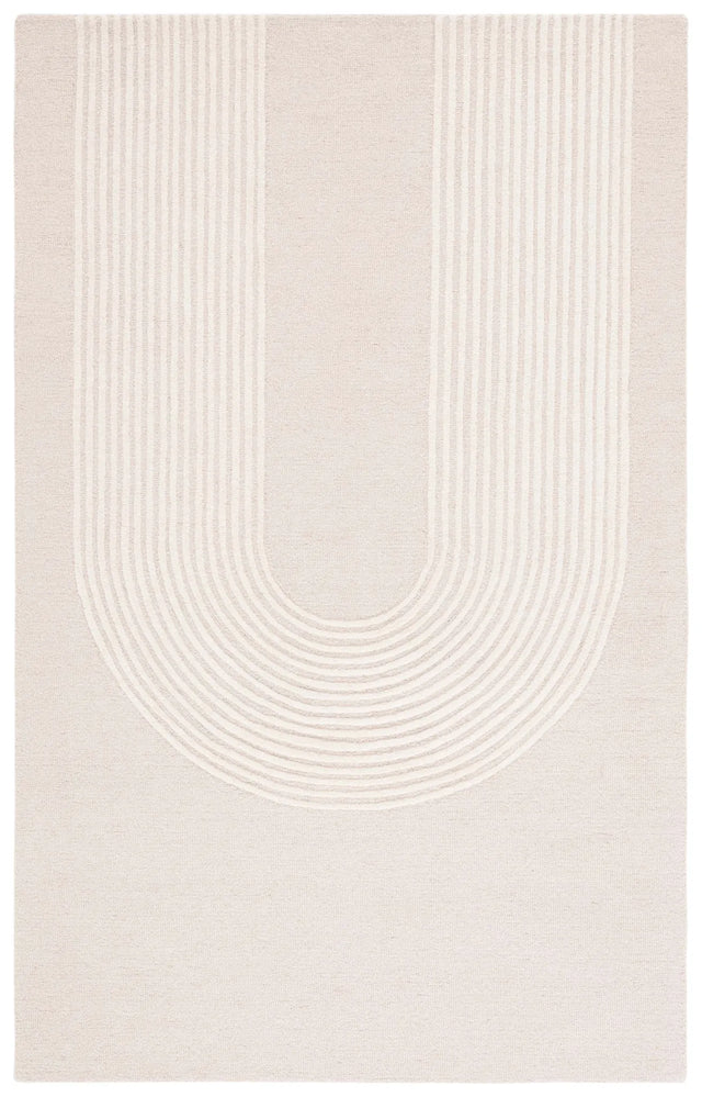 Safavieh Ebony 4'-0" x 6'-0" Rug in Beige / Ivory