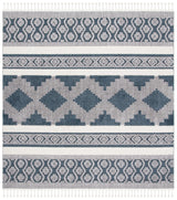 Safavieh Marrakesh 6'-7" x 6'-7" Rug in Ivory / Blue