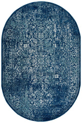 Safavieh Evoke 6'-0" x 8'-0" Rug in Navy / Ivory