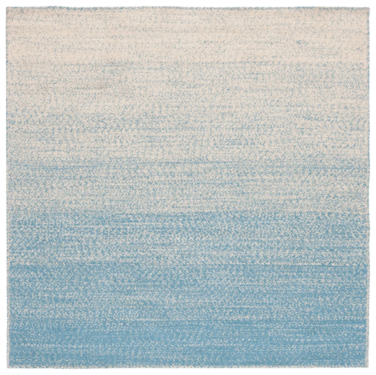 Safavieh Natural Fiber 6'-0" x 6'-0" Rug in Natural / Light Blue
