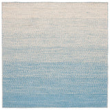 Safavieh Natural Fiber 6'-0" x 6'-0" Rug in Natural / Light Blue