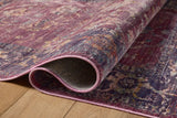 Loloi Giada Gia-02 Grape/Multi Rugs - pile height