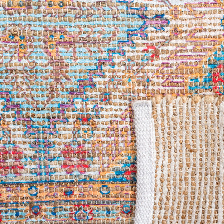 Safavieh Saffron 4'-0" x 6'-0" Rug in Rust / Blue