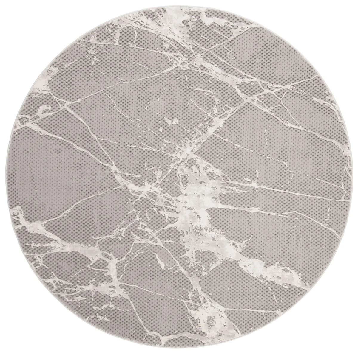 Safavieh Lurex 100 6'-7" x 6'-7" Rug in Grey / Ivory