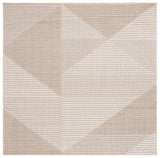 Safavieh Global 6'-7" x 6'-7" Rug in Beige / Ivory