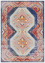 Safavieh Monaco 4'-0" x 5'-7" Rug in Rust / Multi