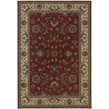 Oriental Weavers Sphinx Ariana 311c3 Red / Ivory Rugs - main flat