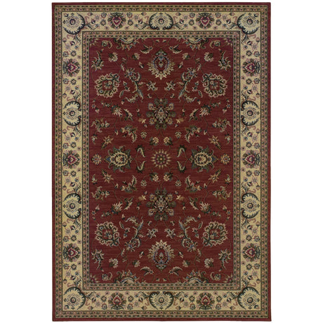 Oriental Weavers Sphinx Ariana 311c3 Red / Ivory Rugs - main flat