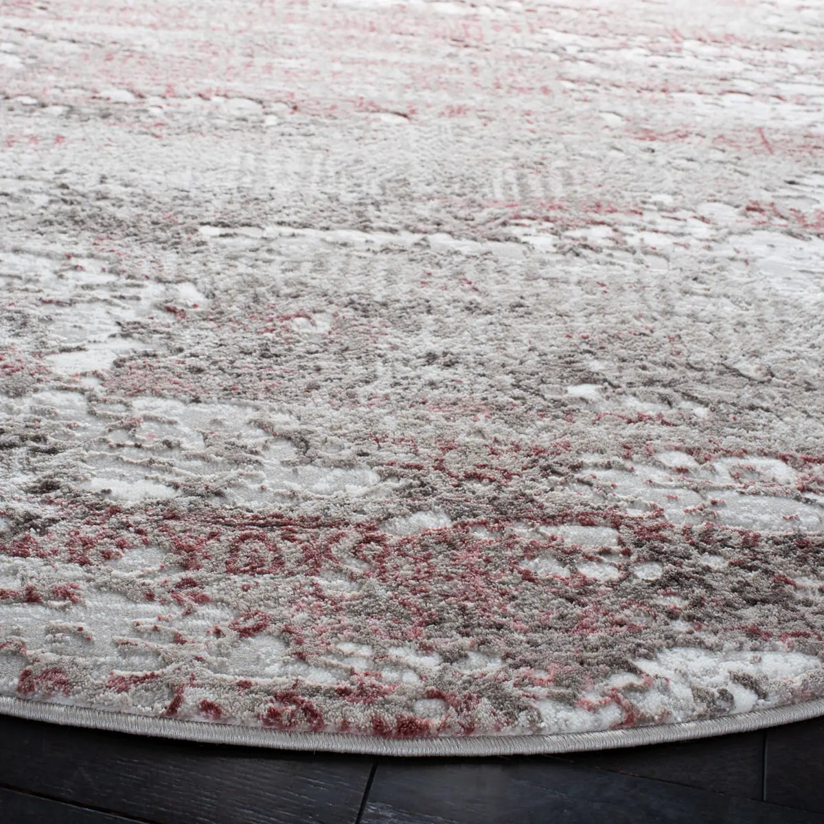 Safavieh Meadow 500 10'-0" x 10'-0" Rug in Beige / Pink