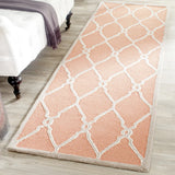 Safavieh Cambridge 2'-6" x 12'-0" Rug in Coral / Ivory